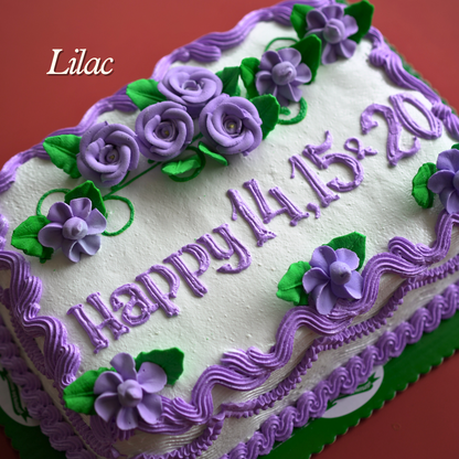 Dedication Chiffon Cake